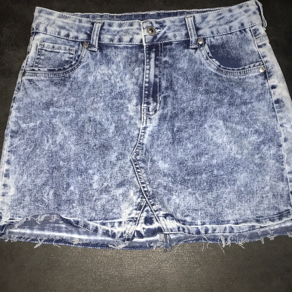 Short Jean Skirt